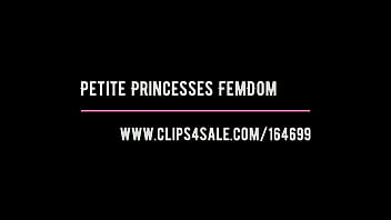 Hot Latex Ass Domination Femdom - Young Princess Uses Human Furniture Like a Chair-Slave (Preview)