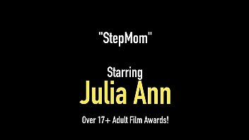 Big Boobed Step Mother, Julia Ann, spreads her legs for her Step Son (you) telling  you to stroke your hard cock for Mommy! Full Video & Julia Live @ JuliaAnnLive.com!