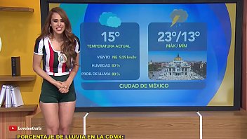 Weather girl ass