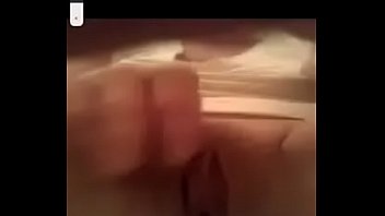 Slut thot rubbing her wet pussy