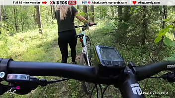 Bike ride and blowjob in the forest! What could be better over the weekend?