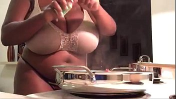 Maserati XXX - Cooking in my Bra  Panties Pt.2 (on Periscope)