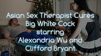 Handsome British hunk goes for Big Cock Sex Therapy with Alexandria Wu