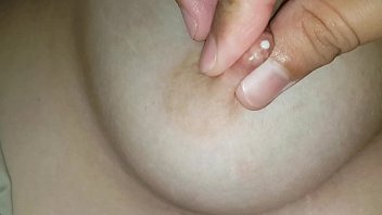 nipple play and lactating