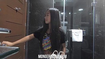 Beautiful Asian Teeny Bopper Impregnated On First Day of Work