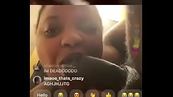 Lovely Peaches Blows BBC on Instagram Live Stream with other Instagrammer