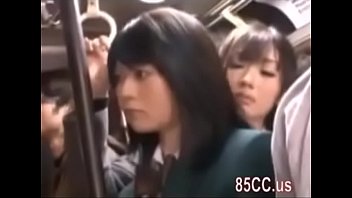 Japanese Schoolgirl gets fucked on bus