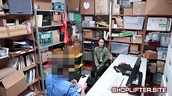 Cute Asian Shoplifter Jade Noir Busted By Cop