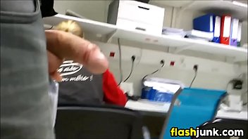 Boss Pulls Out His Cock In The Office