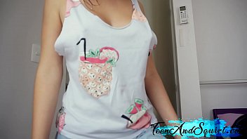 Tried to sneak to jerk off and ended up fucking me - Teen And Squirt