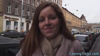 Fake casting with hopeful russian chick