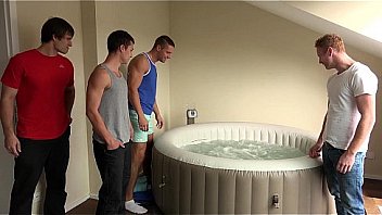 Another wonderful raw fucking party with 4 amazing guys that enjoy sex!