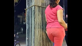 Delhi Girl Showing her hot Ass in Tight Pant Doggy Style