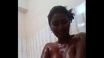 Desi Swati Naidu bathing