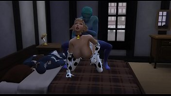 COWGIR DRILLED BY ALIEN SIMS 4