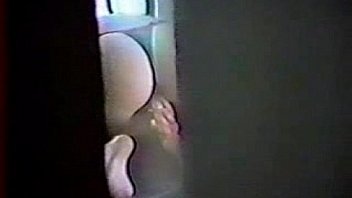 Spying my mom masturbating through window of court yard