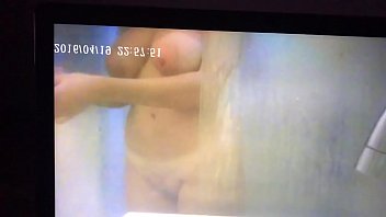 hide cam shower fingering cum