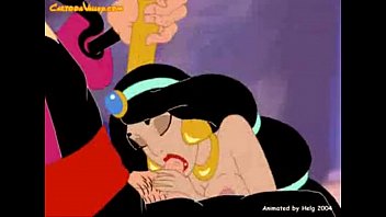 Arabian Nights - Princess Jasmine fucked by bad wizard