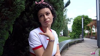 ▶▶ GERMAN SCOUT - ROUGH ANAL FOR BITCH STACY AT STREET CASTING FOR MONEY ◀◀