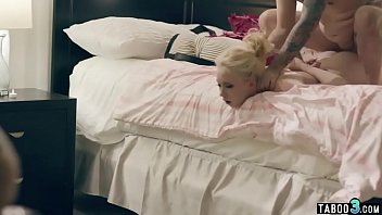 Daddy offers his shy stepdaughter for taboo sex to a stranger