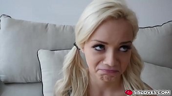 Blonde babe Elsa Jean get her pussy fuck by a massive dick