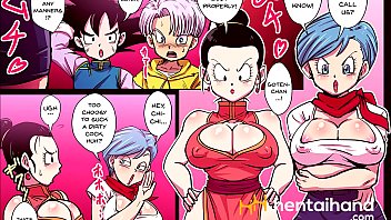 Android 18 Bulma and Chi Chi Dragon Ball Hentai