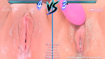 A race of creampie between 2 sexy girls Laura and Anais. Who will lose?
